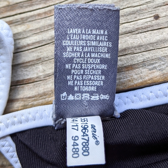 Aerie Black High Waisted Bikini Bottoms - Picture 4 of 4